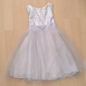Formal Silver Dress